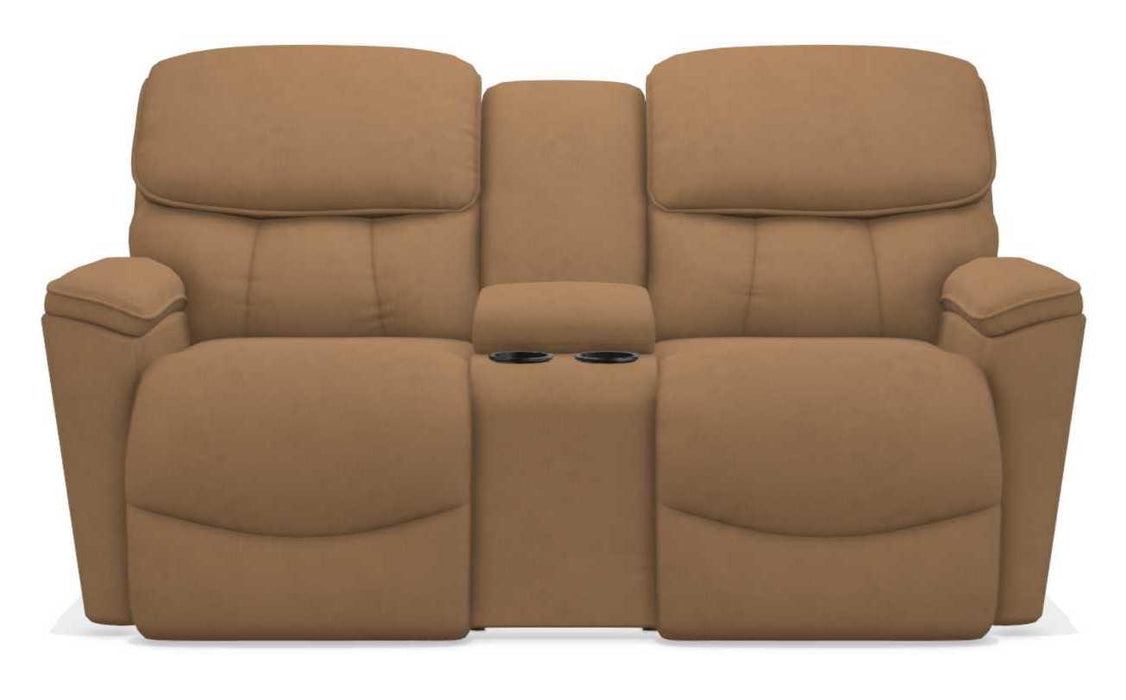 La-Z-Boy Kipling Fawn Power Reclining Loveseat With Console image