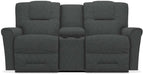 La-Z-Boy Easton Slate Power Reclining Loveseat with Headrest And Console image