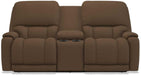 La-Z-Boy Greyson Canyon Power Reclining Loveseat with Headrest And Console image