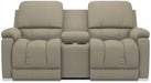 La-Z-Boy Greyson Teak Power Recline La-Z-Time Full Reclining Console Loveseat image