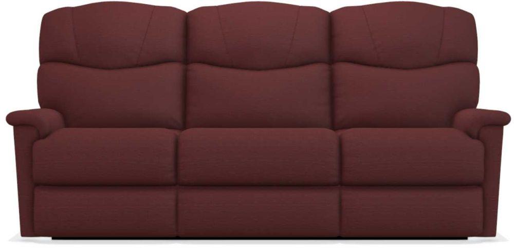 La-Z-Boy Lancer Power La-Z Time Merlot Full Reclining Sofa