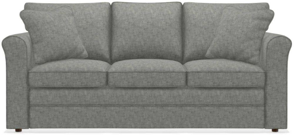 La-Z-Boy Leah Premier Surpreme-Comfortï¿½ Charcoal Queen Sleep Sofa