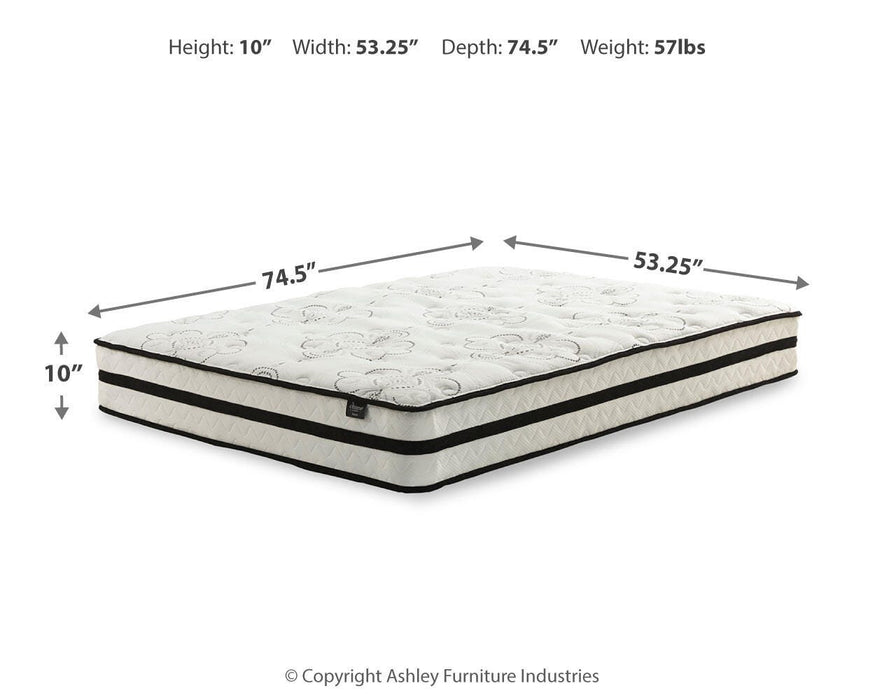 Chime 10 Inch Hybrid Mattress in a Box - Aumand's Furniture (North Walpole, NH) 
