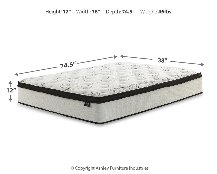 Chime 12 Inch Hybrid Mattress in a Box - Aumand's Furniture (North Walpole, NH) 