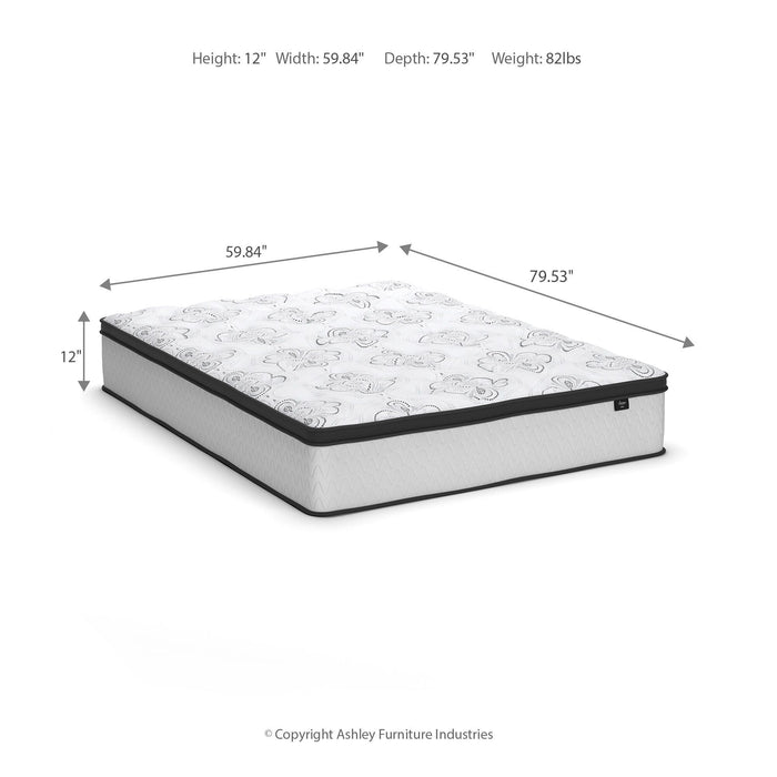 Chime 12 Inch Hybrid Mattress in a Box - Aumand's Furniture (North Walpole, NH) 