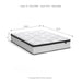 Chime 12 Inch Hybrid Mattress in a Box - Aumand's Furniture (North Walpole, NH) 