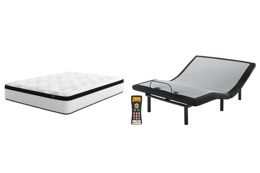 Chime 12 Inch California King Hybrid Mattress Package - Aumand's Furniture (North Walpole, NH) 
