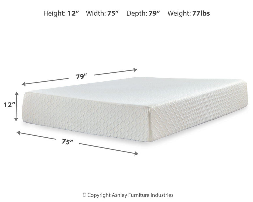 Chime 12 Inch Memory Foam Mattress in a Box - Aumand's Furniture (North Walpole, NH) 