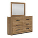 Broachmyn Dresser and Mirror - Aumand's Furniture (North Walpole, NH) 