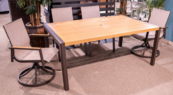 Carmel Highlands Outdoor Dining Table - Aumand's Furniture (North Walpole, NH) 