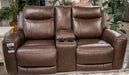 Gravier Power Reclining Loveseat with Console - Aumand's Furniture (North Walpole, NH) 