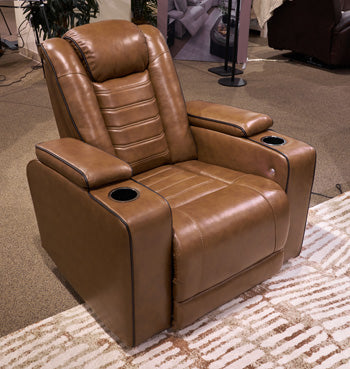 Gruaro Power Recliner - Aumand's Furniture (North Walpole, NH) 