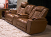 Gruaro Power Reclining Loveseat with Console - Aumand's Furniture (North Walpole, NH) 