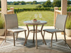 Mission Beach Outdoor Table and 2 Chairs - Aumand's Furniture (North Walpole, NH) 