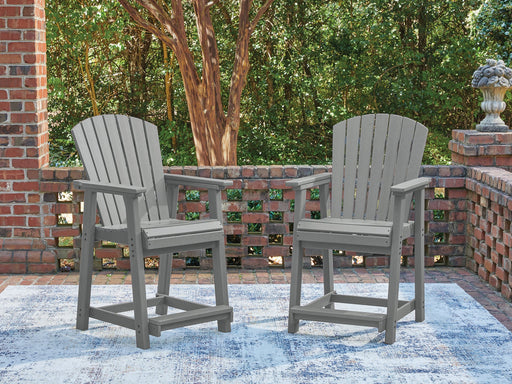 Sanctuary Beach Outdoor Counter Height Bar Stool (Set of 2) - Aumand's Furniture (North Walpole, NH) 