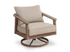 Harmony Headlands Outdoor Swivel Lounge with Cushion - Aumand's Furniture (North Walpole, NH) 