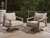Harmony Headlands Outdoor Swivel Lounge with Cushion - Aumand's Furniture (North Walpole, NH) 