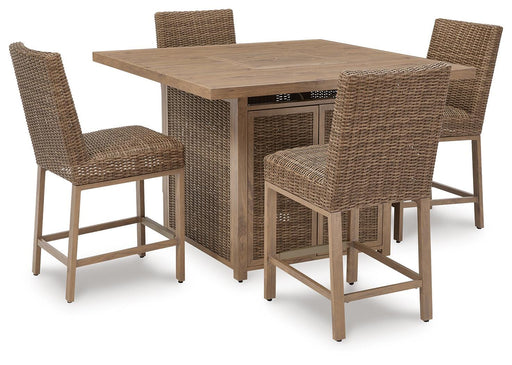 Walton Bridge Outdoor Bar Set - Aumand's Furniture (North Walpole, NH) 