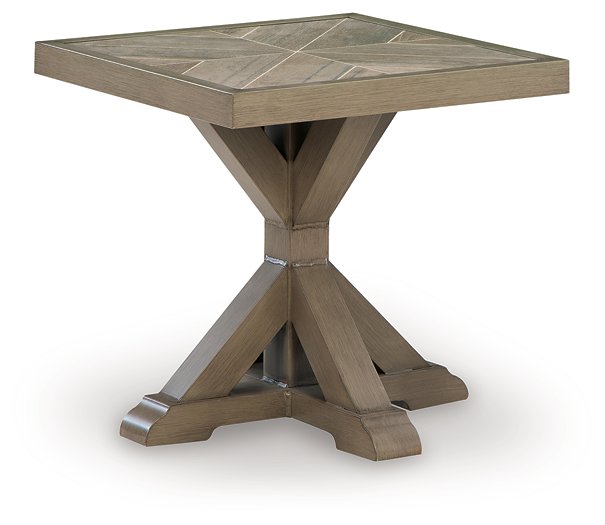 Laguna Heights Outdoor End Table - Aumand's Furniture (North Walpole, NH) 