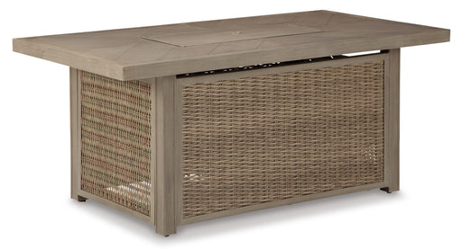Beachcroft Outdoor Sofa, Lounge Chairs and Fire Pit - Aumand's Furniture (North Walpole, NH) 