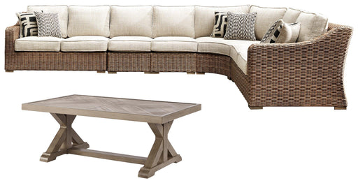 Beachcroft Outdoor Seating Set - Aumand's Furniture (North Walpole, NH) 