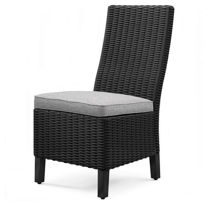 Beachcroft Outdoor Side Chair with Cushion (Set of 2) - Aumand's Furniture (North Walpole, NH) 