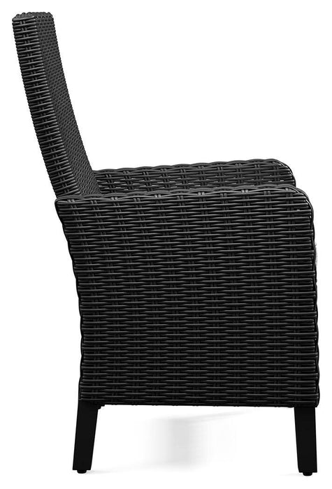 Beachcroft Outdoor Arm Chair with Cushion (Set of 2) - Aumand's Furniture (North Walpole, NH) 