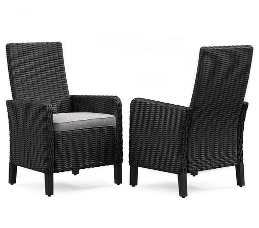 Beachcroft Outdoor Arm Chair with Cushion (Set of 2) - Aumand's Furniture (North Walpole, NH) 