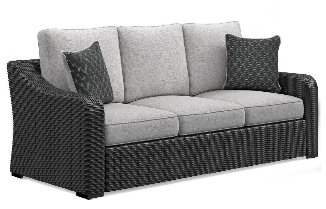 Beachcroft Outdoor Sofa with Cushion - Aumand's Furniture (North Walpole, NH) 