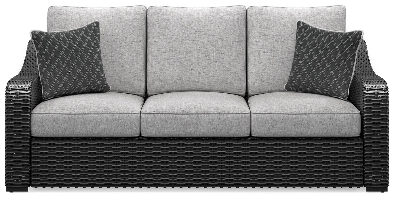 Beachcroft Outdoor Sofa with Cushion - Aumand's Furniture (North Walpole, NH) 