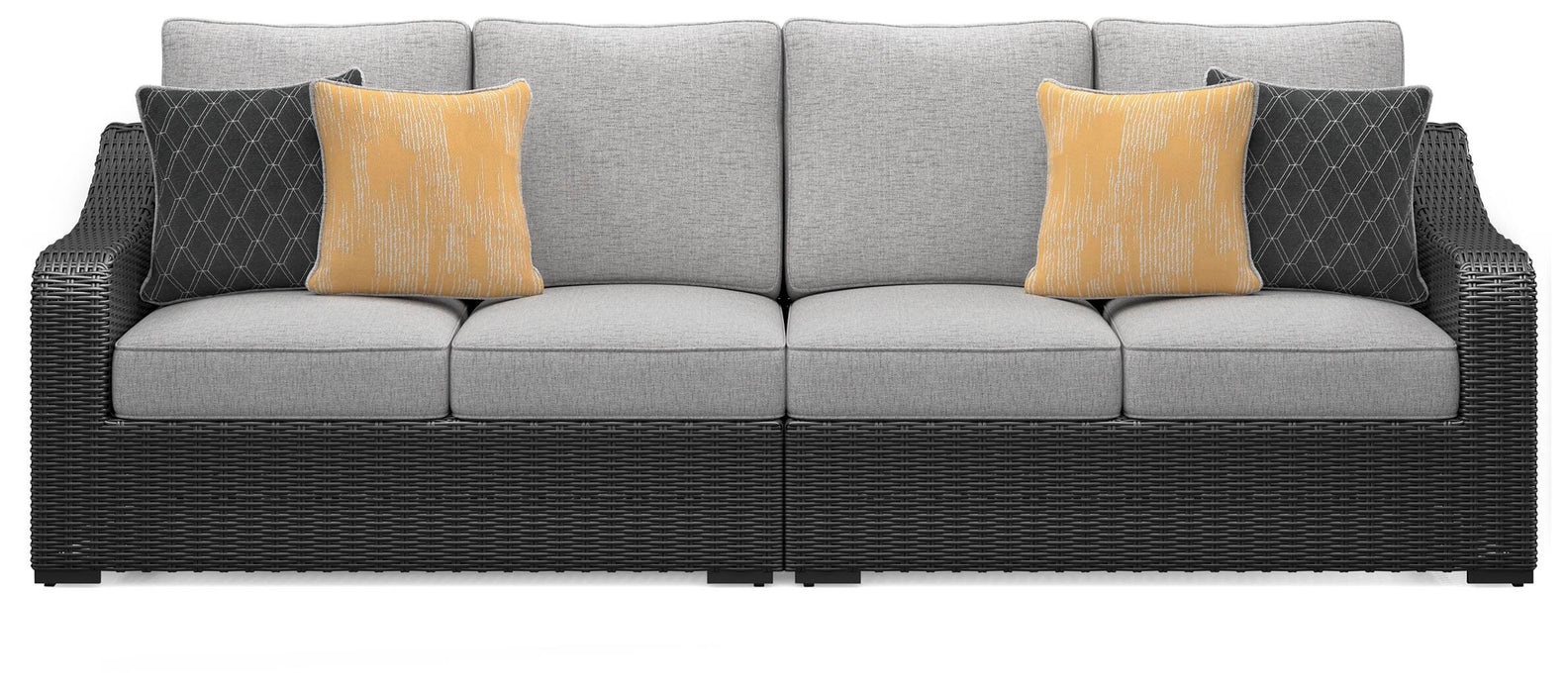 Beachcroft 2-Piece Outdoor Loveseat with Cushion - Aumand's Furniture (North Walpole, NH) 