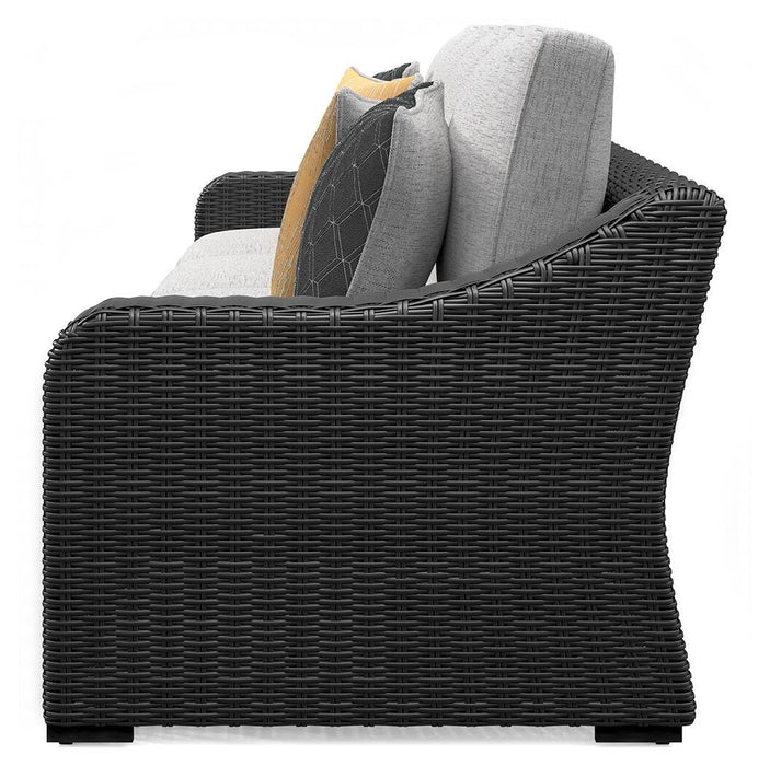 Beachcroft 2-Piece Outdoor Loveseat with Cushion - Aumand's Furniture (North Walpole, NH) 