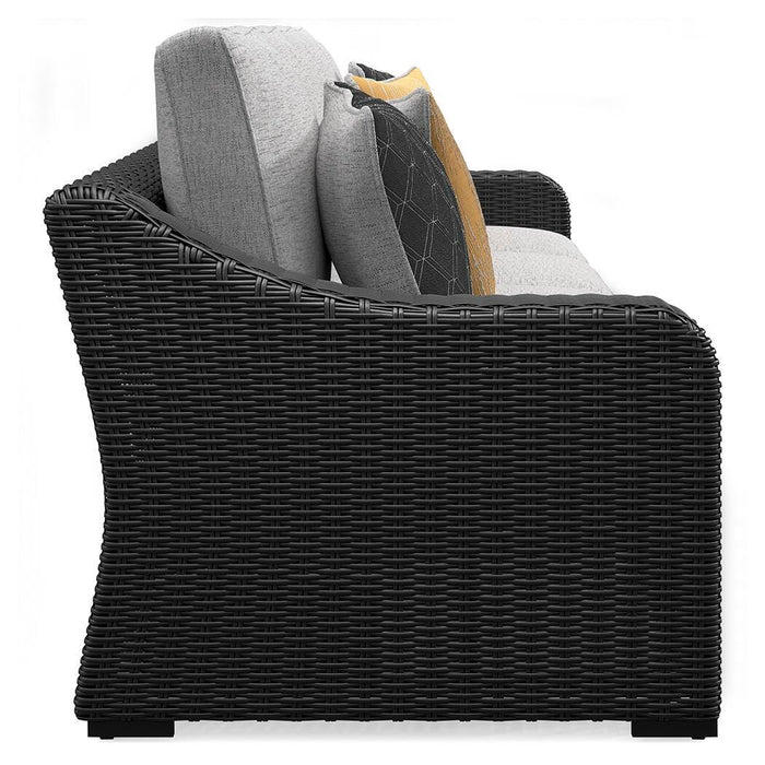 Beachcroft 2-Piece Outdoor Loveseat with Cushion - Aumand's Furniture (North Walpole, NH) 