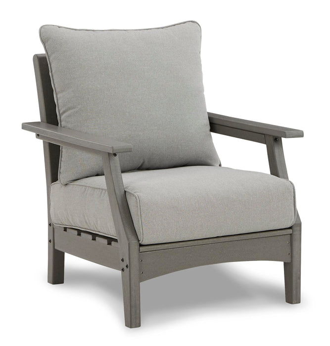 Visola Outdoor Sofa and Loveseat Set - Aumand's Furniture (North Walpole, NH) 