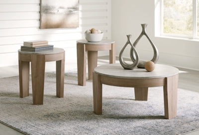 Guystone Table (Set of 3) - Aumand's Furniture (North Walpole, NH) 