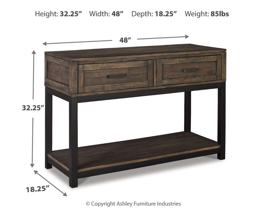 Johurst Sofa/Console Table - Aumand's Furniture (North Walpole, NH) 