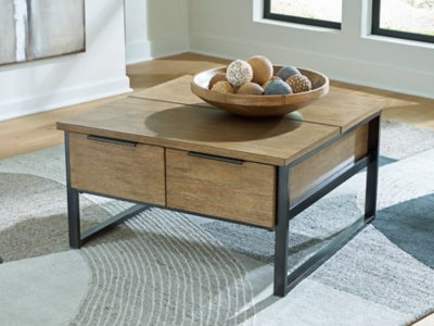 Montia Lift-Top Coffee Table - Aumand's Furniture (North Walpole, NH) 