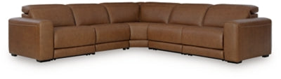 Magic Man 5-Piece Power Reclining Sectional - Aumand's Furniture (North Walpole, NH) 