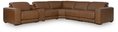 Magic Man 5-Piece Power Reclining Sectional - Aumand's Furniture (North Walpole, NH) 
