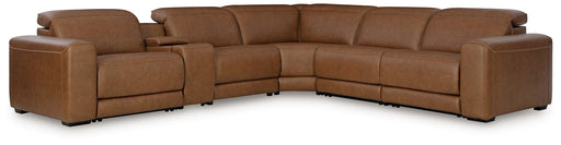 Magic Man 5-Piece Power Reclining Sectional - Aumand's Furniture (North Walpole, NH) 