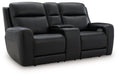 5Z-Comfort Power Reclining Loveseat with Console - Aumand's Furniture (North Walpole, NH) 
