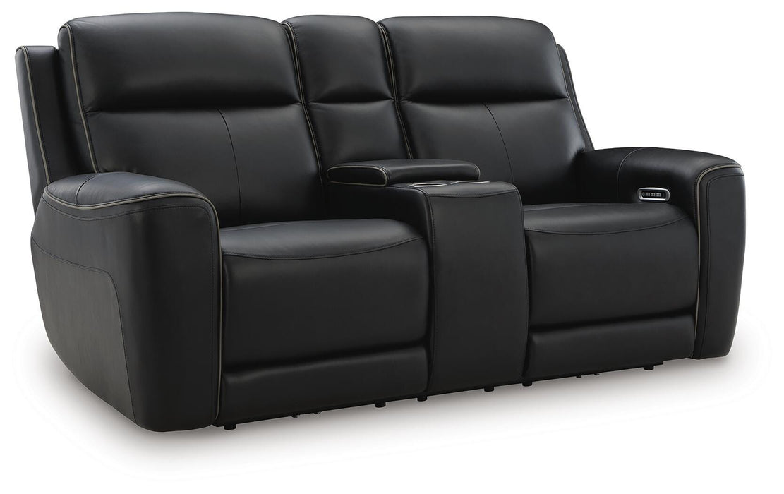 5Z-Comfort Power Reclining Loveseat with Console - Aumand's Furniture (North Walpole, NH) 