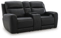 5Z-Comfort Power Reclining Loveseat with Console - Aumand's Furniture (North Walpole, NH) 