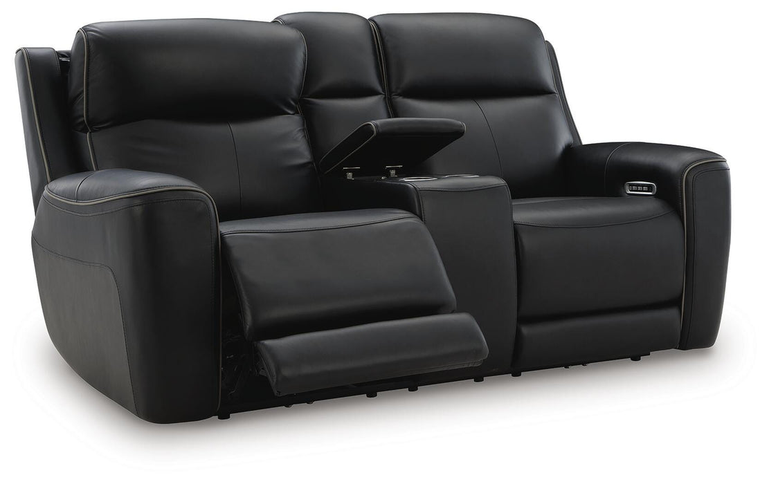 5Z-Relaxation Power Reclining Loveseat with Console - Aumand's Furniture (North Walpole, NH) 