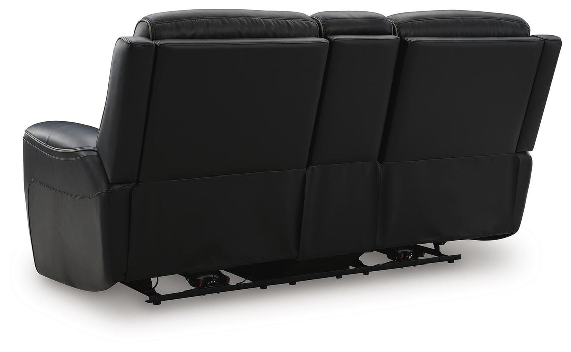 5Z-Comfort Power Reclining Loveseat with Console - Aumand's Furniture (North Walpole, NH) 