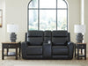 5Z-Comfort Power Reclining Loveseat with Console - Aumand's Furniture (North Walpole, NH) 