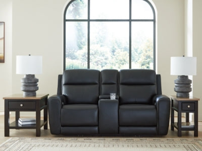 5Z-Relaxation Power Reclining Loveseat with Console - Aumand's Furniture (North Walpole, NH) 