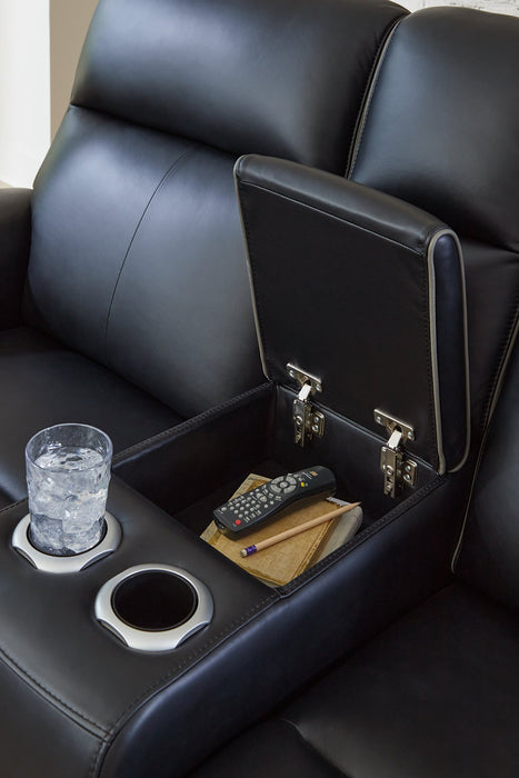 5Z-Comfort Power Reclining Loveseat with Console - Aumand's Furniture (North Walpole, NH) 