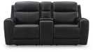 5Z-Comfort Power Reclining Loveseat with Console - Aumand's Furniture (North Walpole, NH) 