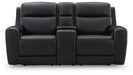 5Z-Comfort Power Reclining Loveseat with Console - Aumand's Furniture (North Walpole, NH) 